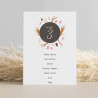 Seating Plan Boho