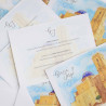 Invitación de boda Personalizada Ciudad