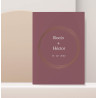 Invitación de boda Camile