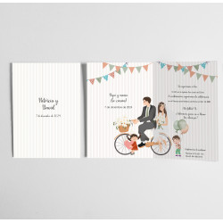 Invitación de boda Papás se casan
