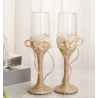 Copas para el brindis de los novios boda