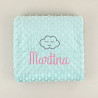 Manta personalizada para bebé Nube