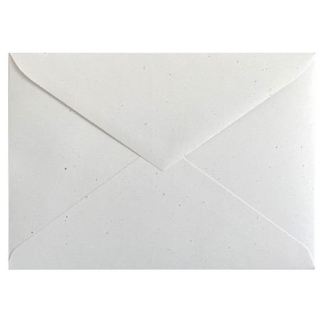 Sobre C5 Blanco de Fibras de Algodón (162x229mm)