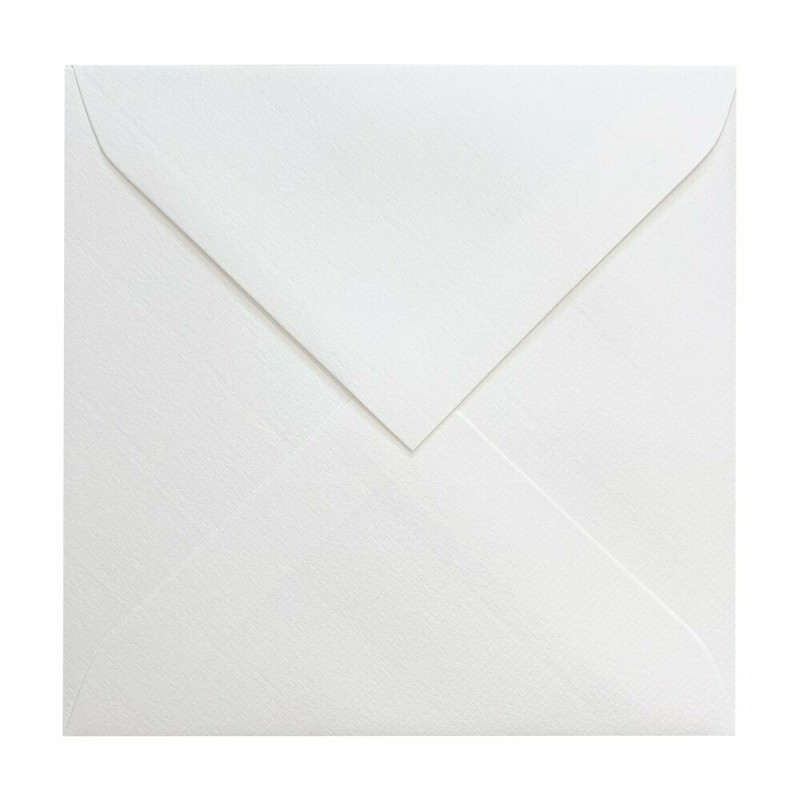 Sobre Verjurado Blanco Cuadrado (162x162mm)