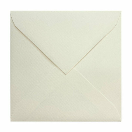 Sobre Verjurado Marfil Cuadrado (162x162mm)