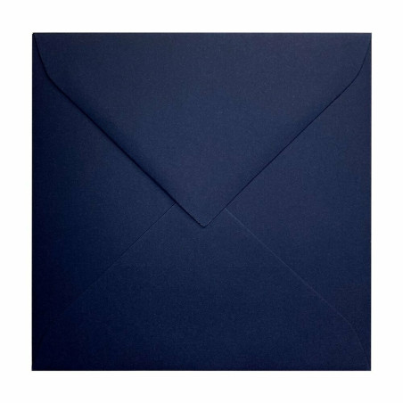 Sobre Cuadrado Liso Azul Noche 162x162 mm