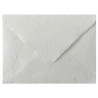 Sobre Artesano Blanco con Briznas Naturales C5 para Invitaciones A5 (162x229mm)