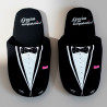 Zapatillas para invitados Novio