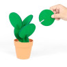Lote 50 Sets Posavasos de Fieltro Cactus con Maceta