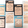 Marco de madera personalizado Mamá engranaje
