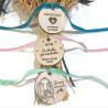Medalla de Madera Personalizada para Ramo de Novia