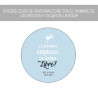 Pack de 50 chapas para bodas
