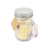 Lote 24 Velas Aromáticas en Jarra de Cristal con Tapa Metalica Surtidas