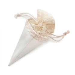 Conos para arroz y pétalos Elegance (12 uds.)