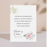 Tarjeta agradecimiento Caitriona